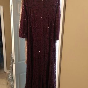 Formal sequin gown